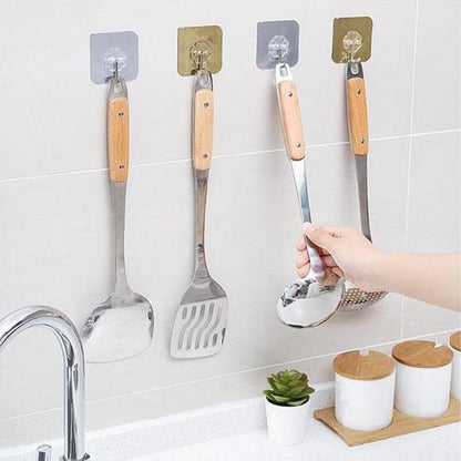 Heavy Duty Adhesive Wall Hooks (10/20/30 Pack)
