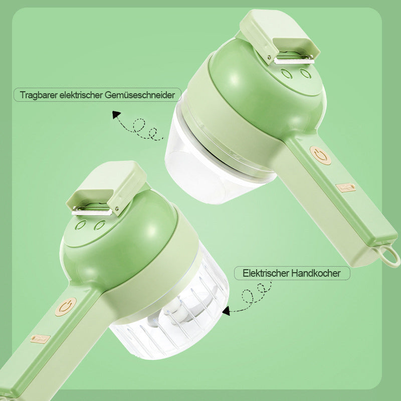 Simple Automatic Garlic Crusher Press