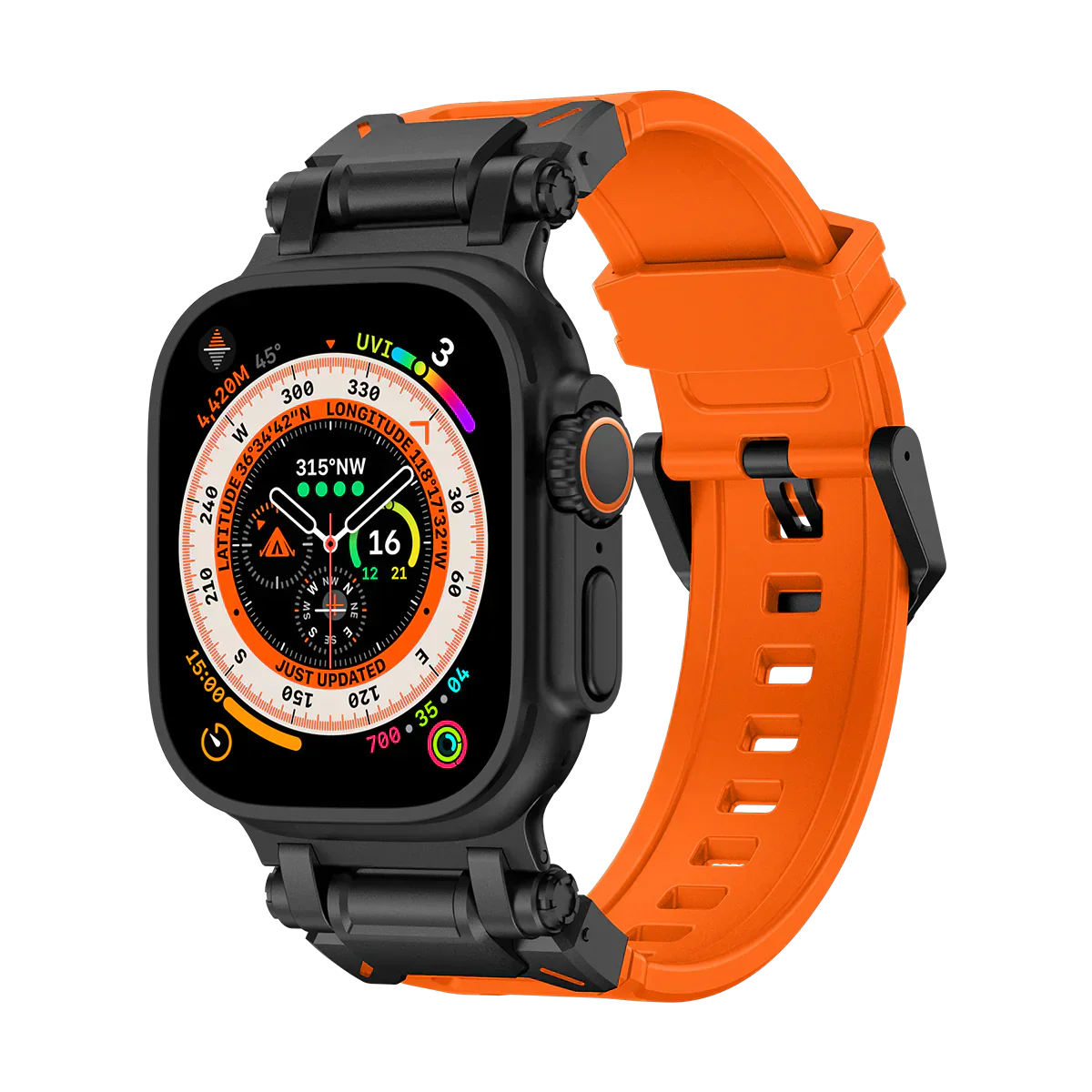 Durable Silicone Sport Band For Apple Watch