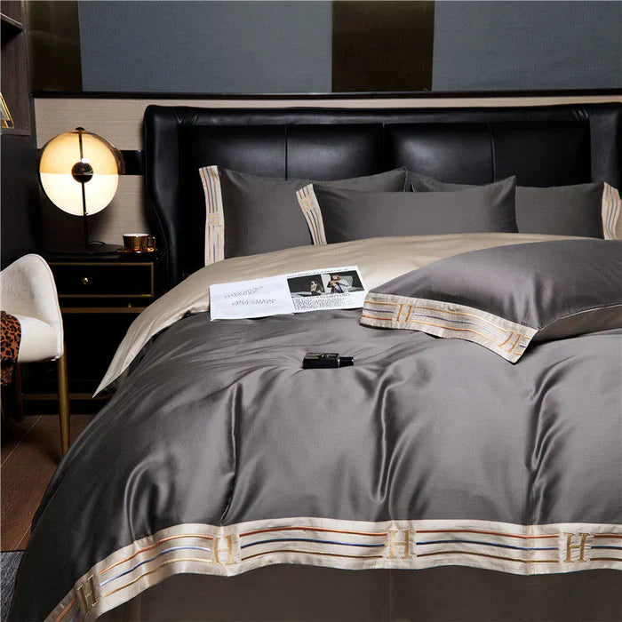Soft Embroidered Cotton Bed Sheet Set - Luxicro