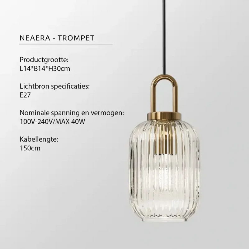 Elegant Pendant Glass Lamp - Luxicro