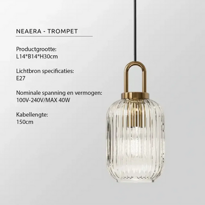 Elegant Pendant Glass Lamp - Luxicro