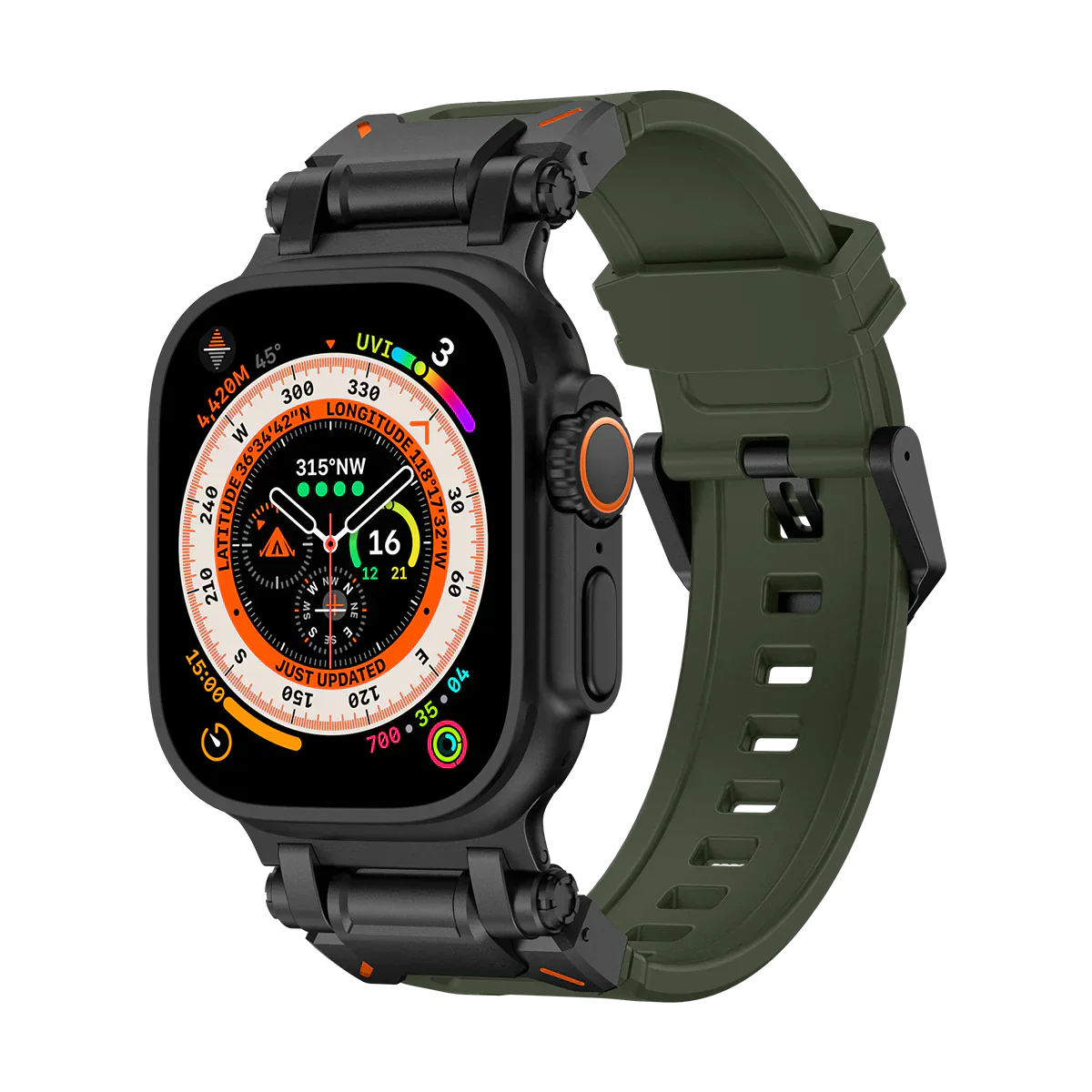 Durable Silicone Sport Band For Apple Watch