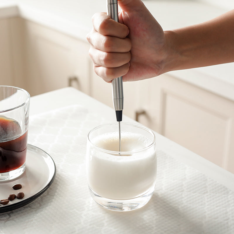 Compact Automatic Milk Frother and Foam Machine - Luxicro