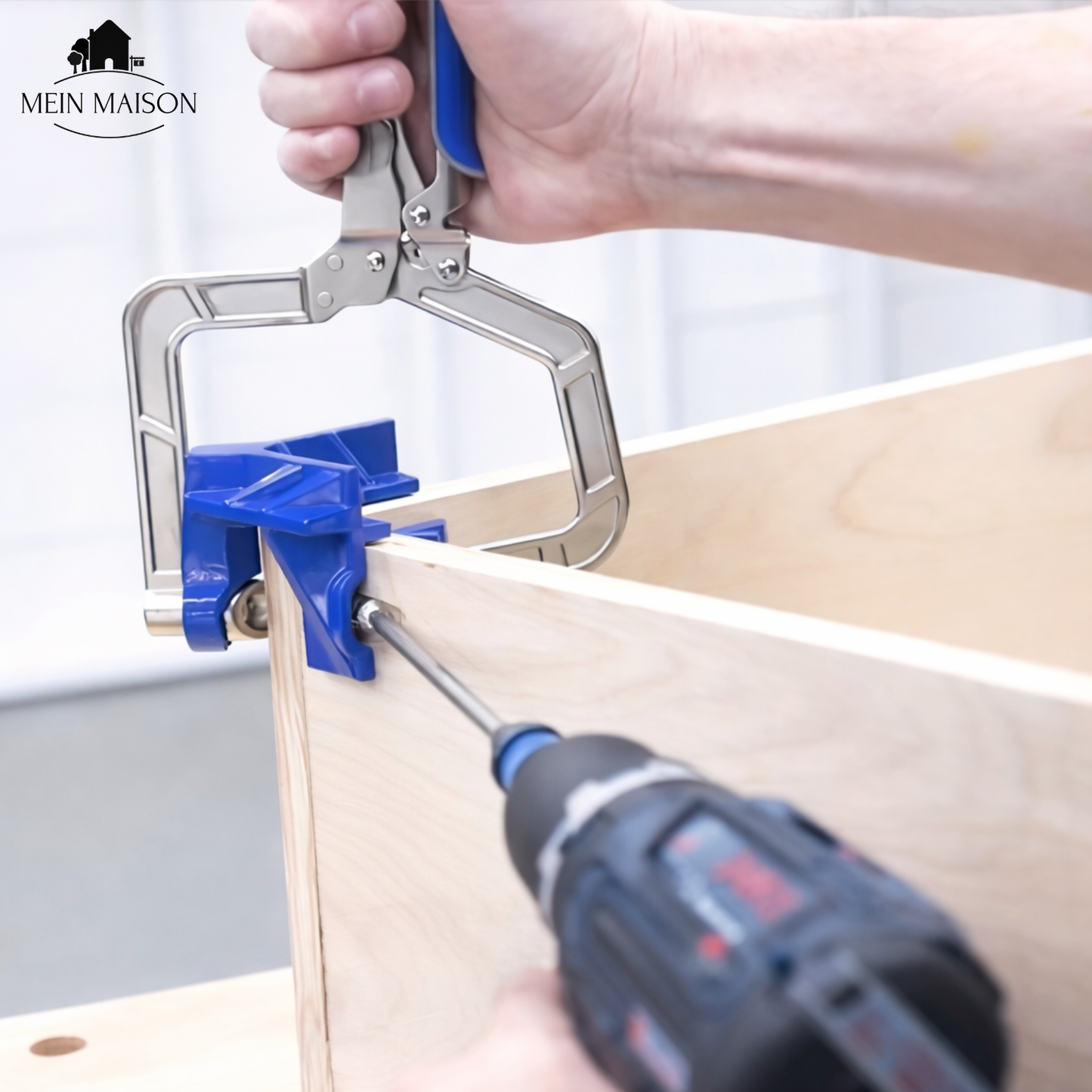 Accurate Right Angle Wood Clamp - Luxicro