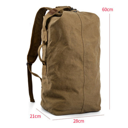 Extra Large Durable Canvas Travel Backpack