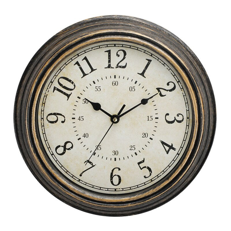 Classic Wooden Style Wall Clock - Luxicro