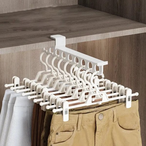 Compact Folding Closet Storage System - Luxicro