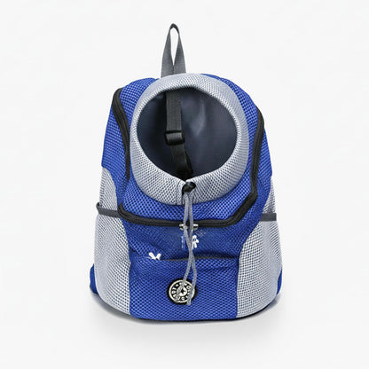 Comfortable Pet Backpack - Safe and Adjustable Straps - Luxicro