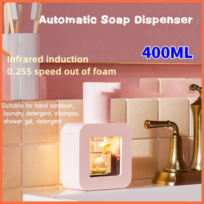 Automatic Pet Friendly Clear Soap Dispenser