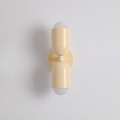 Colorful Metal LED Wall Lamp for Contemporary Homes