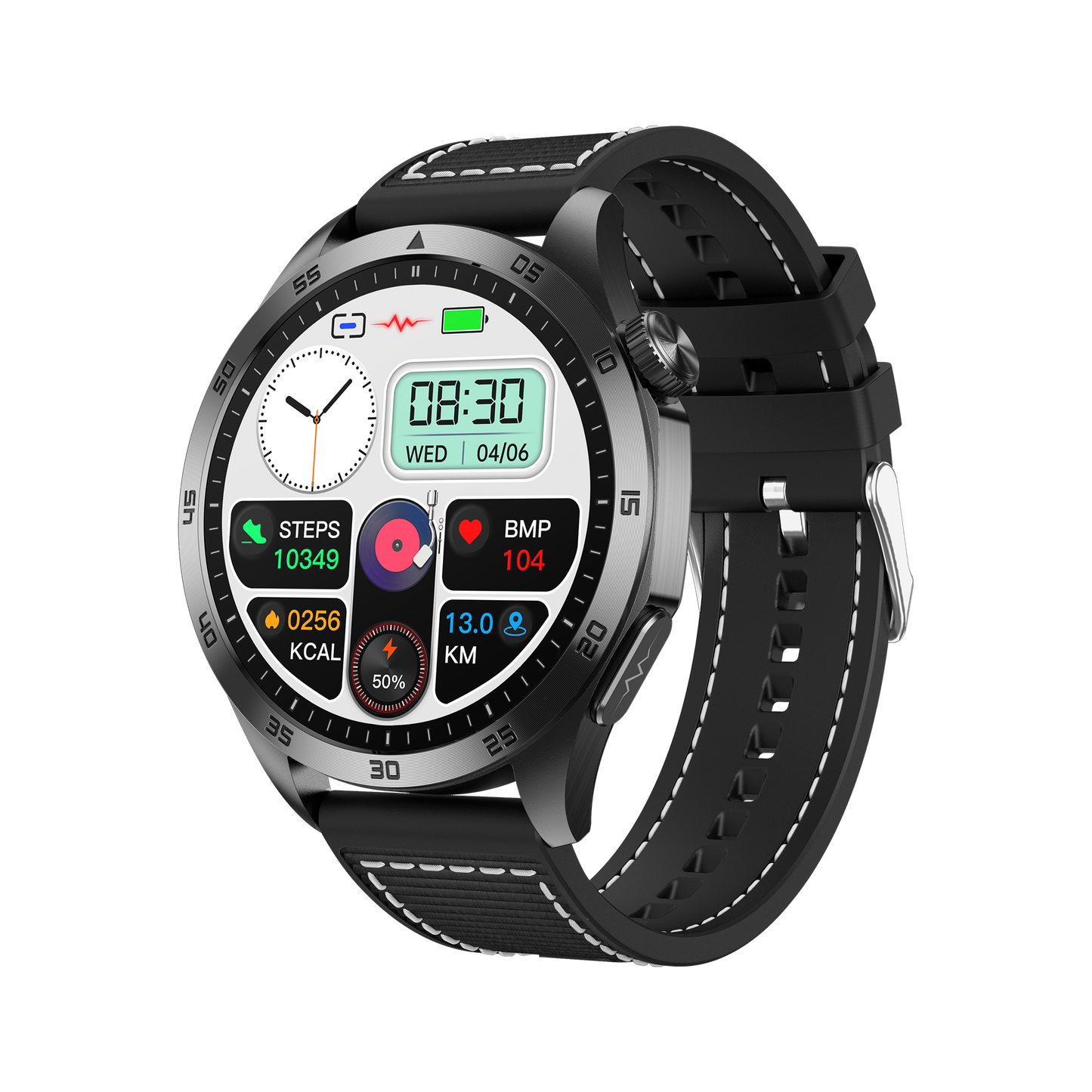 Advanced Smartwatch with Heart Rate Blood Oxygen Monitor