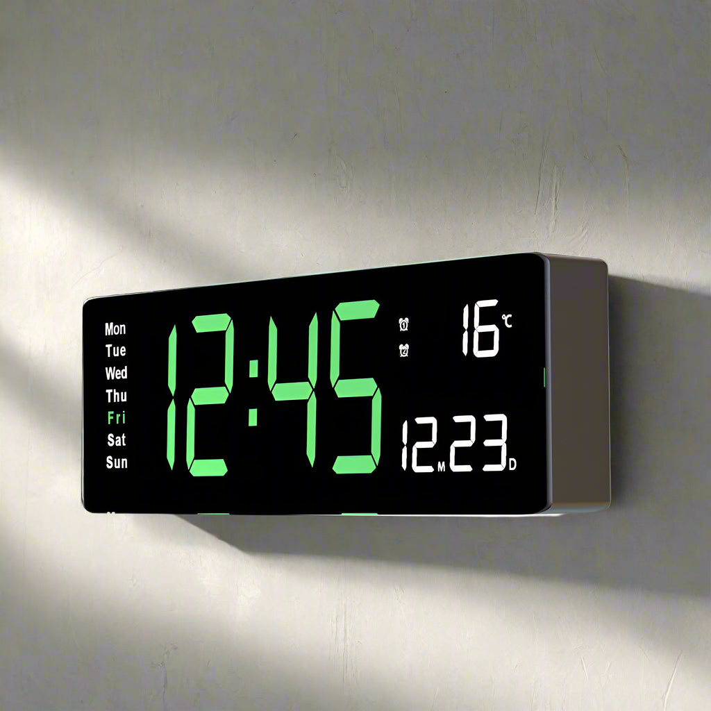 Vibrant LED Table Clock - Luxicro