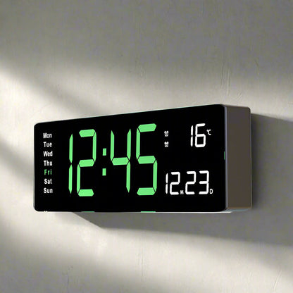 Vibrant LED Table Clock - Luxicro