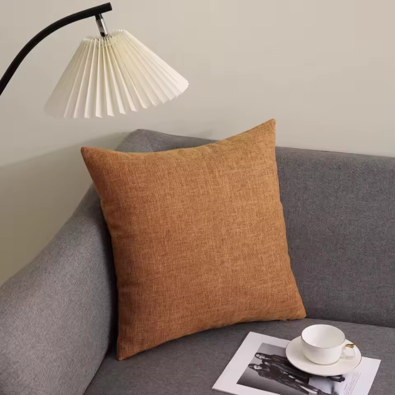 Comfortable Fabric Pillowcases for Living Room Cushions