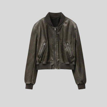 Ladies Zip Front Short Jacket - Luxicro