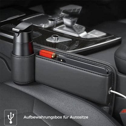 Compact Car Backseat Storage Container Box