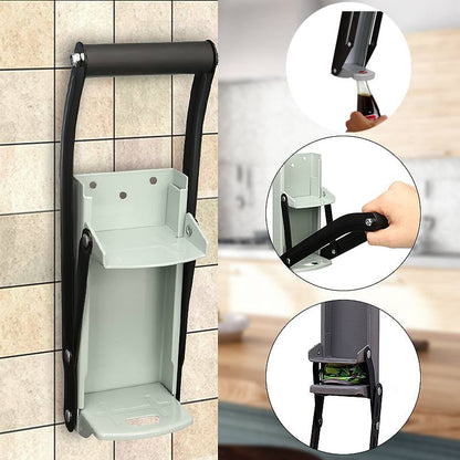 Simple Heavy Duty Can Crusher Device - Luxicro