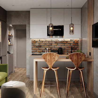 Elegant Glass Pendant Light for Dining Room