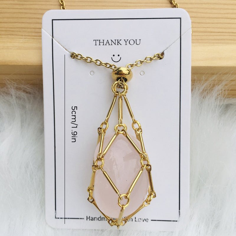 Shiny Stone Gem Necklace