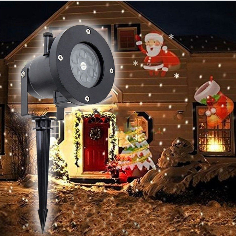 Colorful Outdoor Christmas Laser Light Show Projector - Luxicro