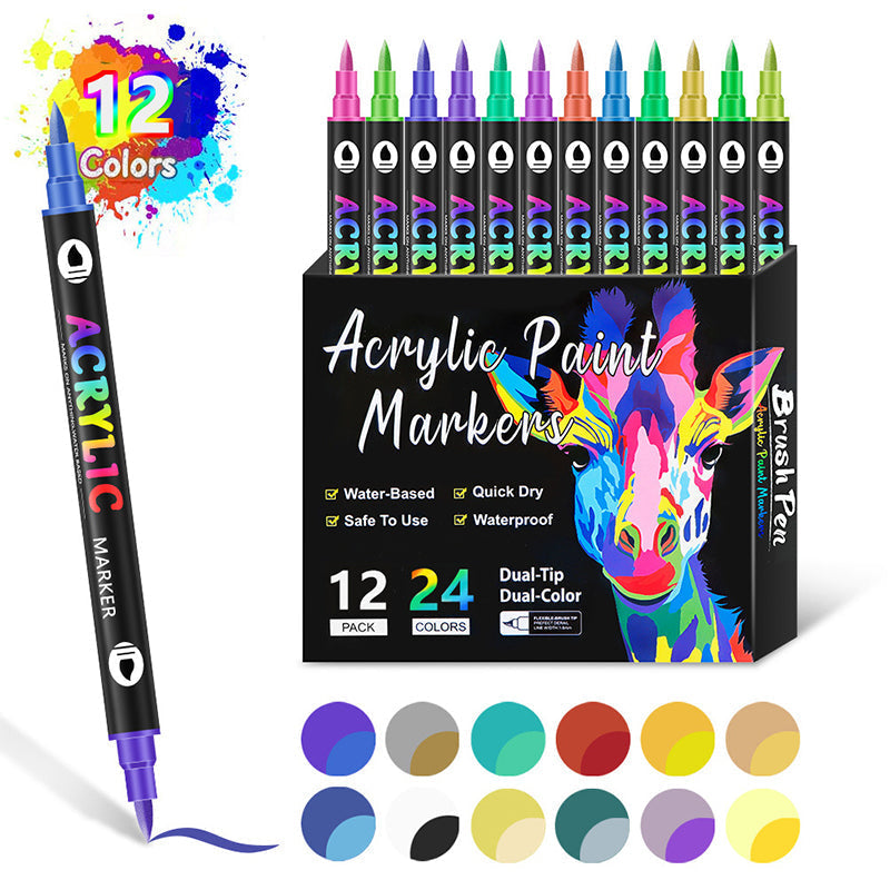 Vibrant Art Paint Marker Pen