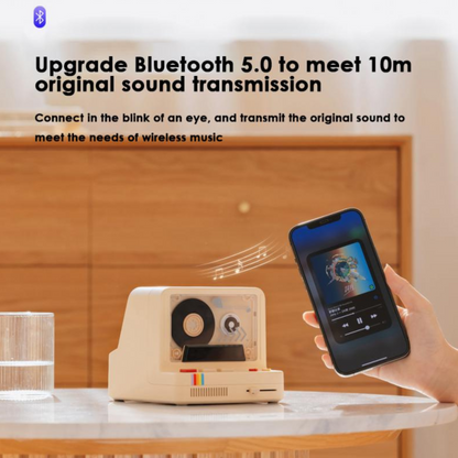 Vintage Compact Wireless Bluetooth Speaker