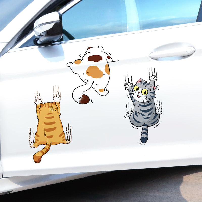 Funny Kitty Vehicle Decal Sticker