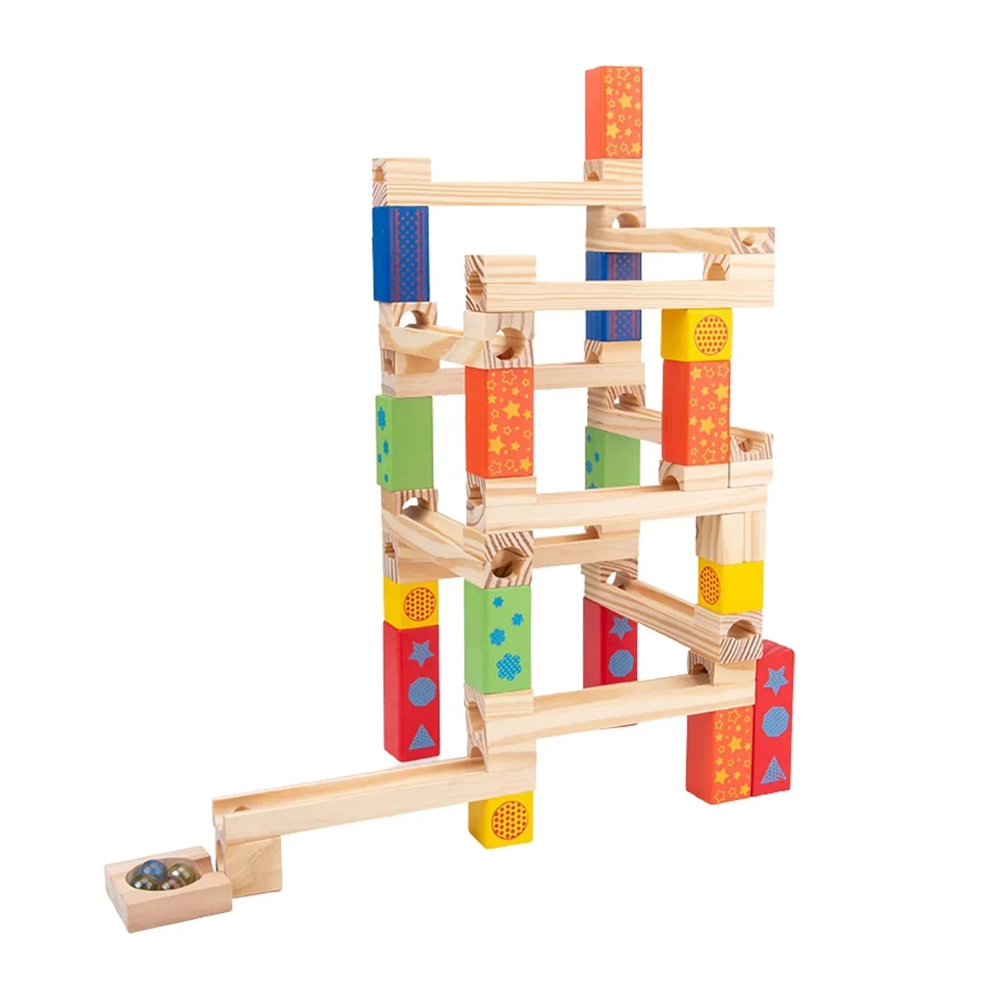 Exciting Marble Track Construction Toy Set