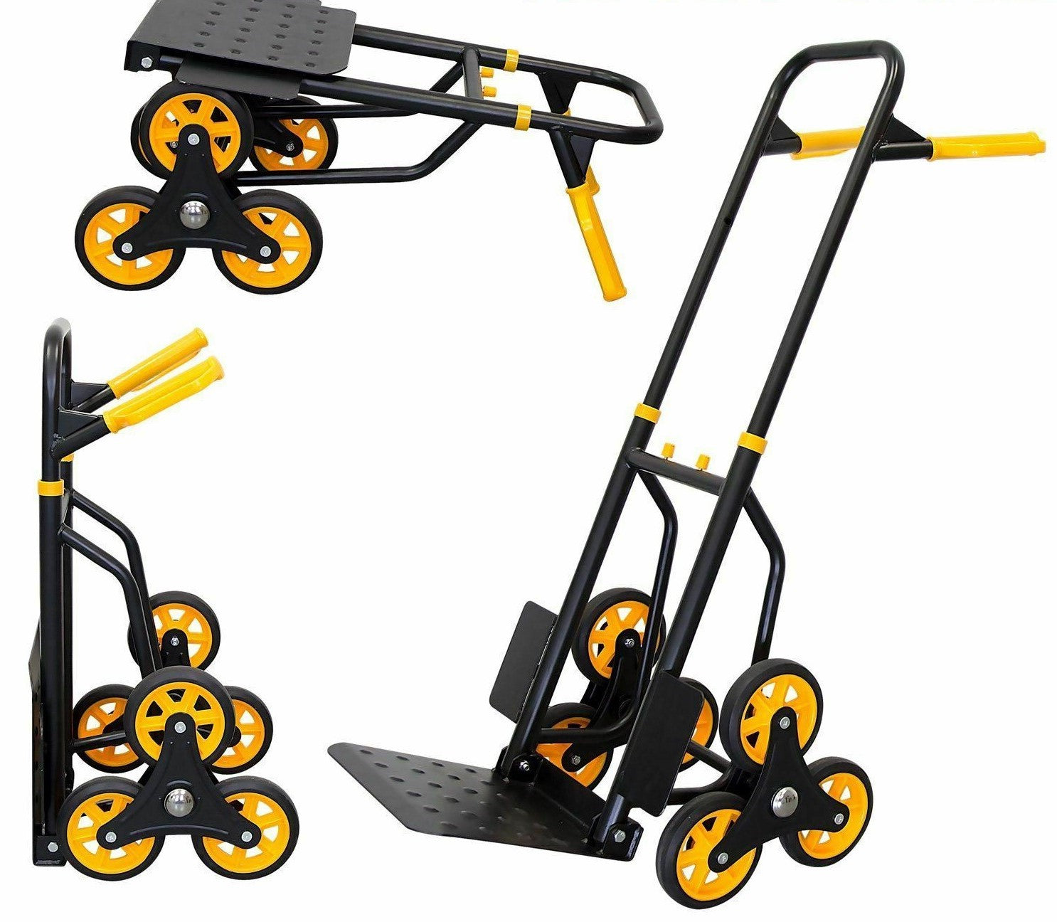 Strong Folding Stair Climber Hand Truck Cart - Luxicro