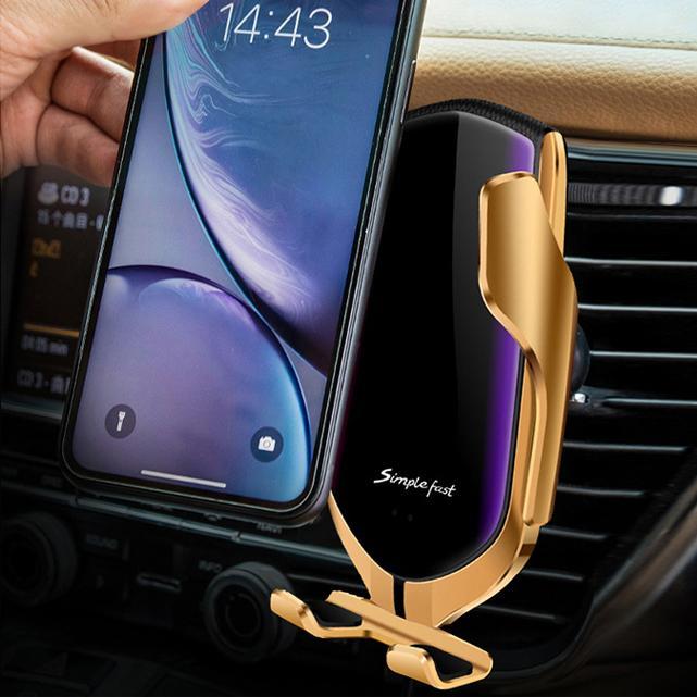 Easy Car Phone Mount Charger Dock - Luxicro