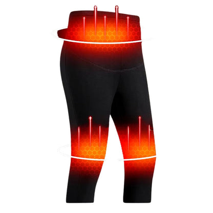 Warm Electric Base Layer Pants for Men and Women - Luxicro