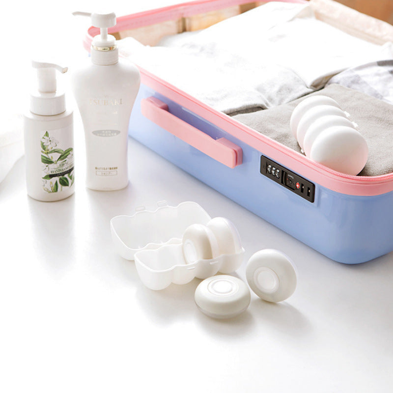 Compact Travel Toiletry Kit 4 Piece Set