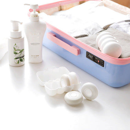 Compact Travel Toiletry Kit 4 Piece Set