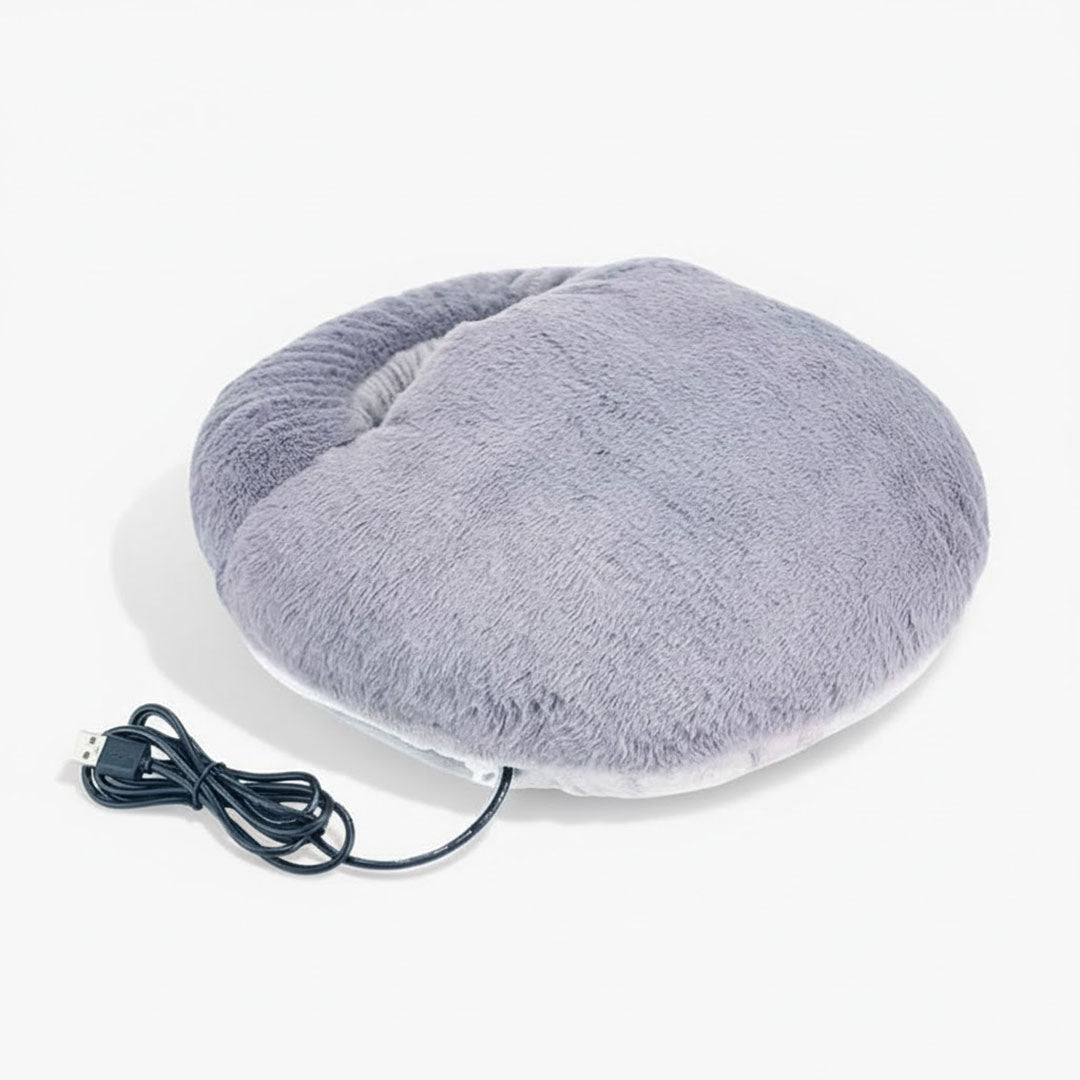 Large Comfortable Electric Heated Foot Warmer with Thermostat - Luxicro