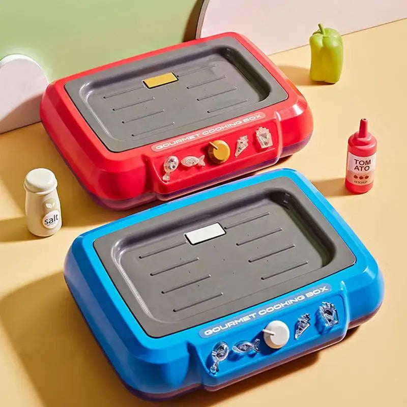 Kids Play Kitchen Appliance Toy Set - Luxicro