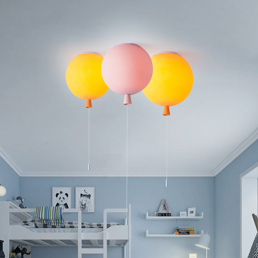 Colorful LED Ceiling Light with Ball Shape Design - Luxicro