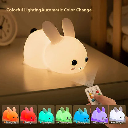 Cute Rabbit Desk Light