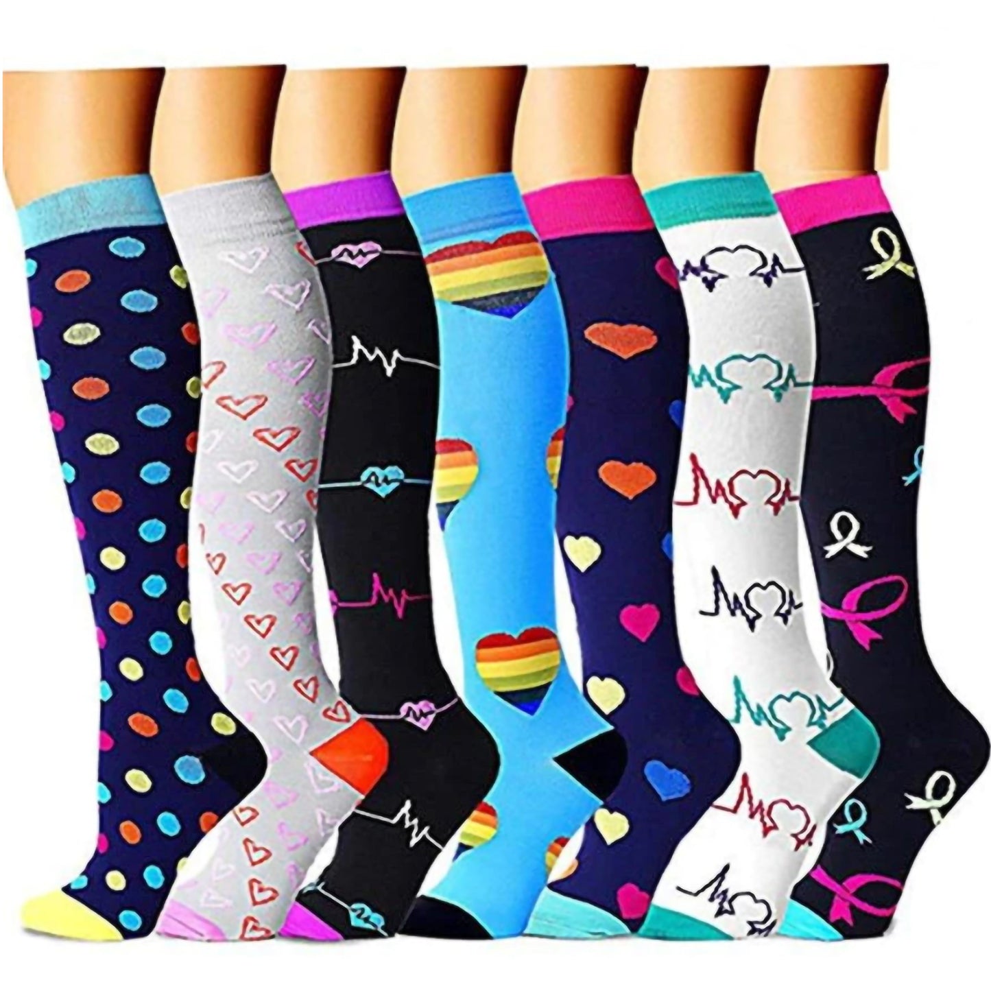 Tight Fit Sports Support Socks - Luxicro
