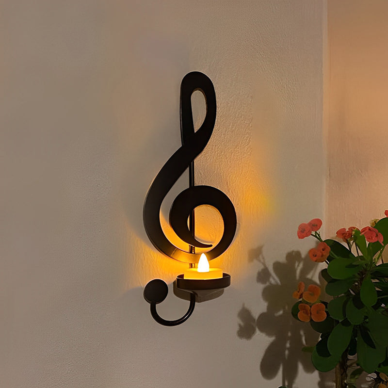 Decorative Music Theme Candle Stand - Luxicro