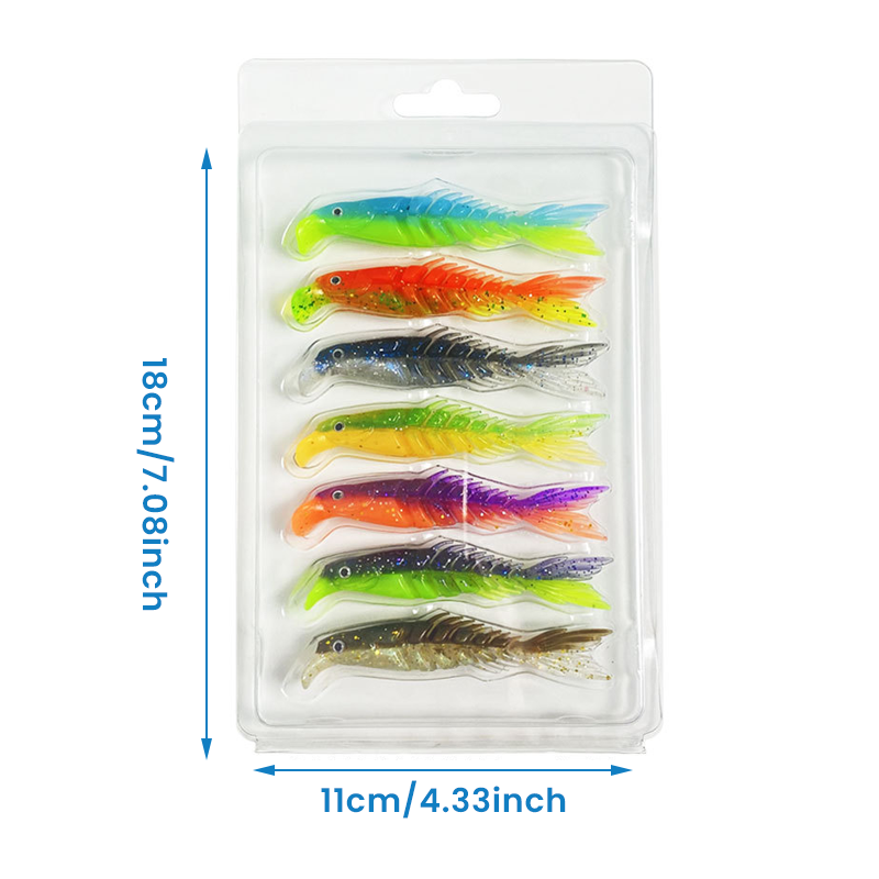 Vibrant Bendy Jointed Fish Toy