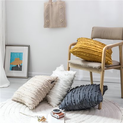 Vintage Tassel Pillow Cover - Luxicro