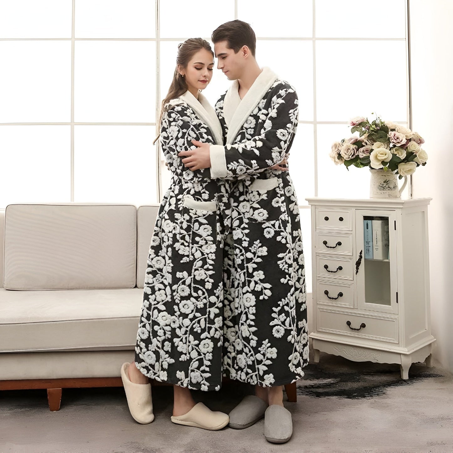 Cozy Couple Soft Plush Robes - Luxicro