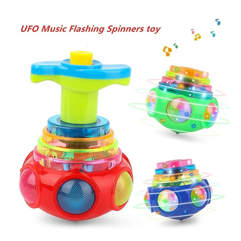 Cool Spin Top Toy with Launch Pad