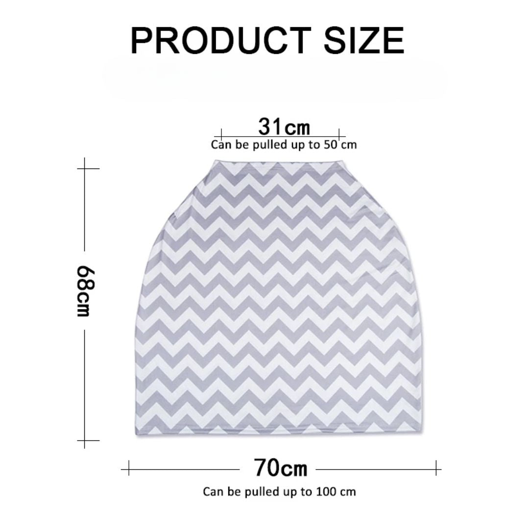 Practical Baby Nursing Cover & Stroller Canopy