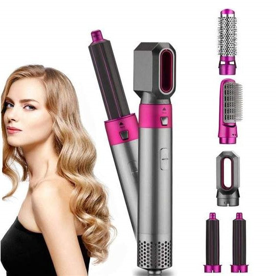 5 in 1 Heatless Hair Styler Curler Set - Luxicro