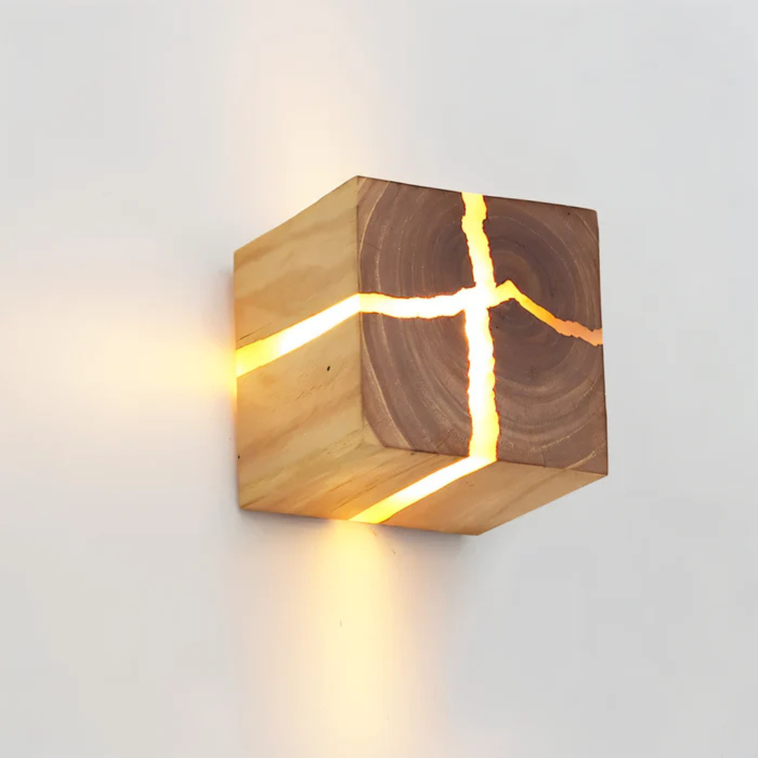 Modern Wood LED Wall Light - Luxicro