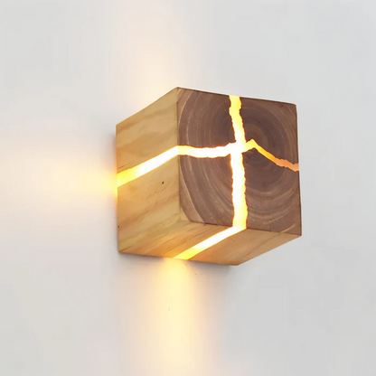 Modern Wood LED Wall Light - Luxicro
