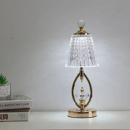 Traditional Clear Desk Lamp