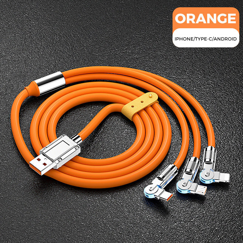 Bendable 360 Rotation USB Charger Cable